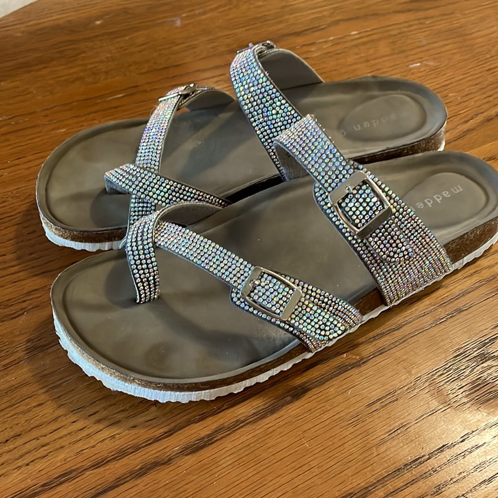 MADDEN GIRL Brycee-R Rhinestone Sandal
